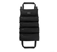 Sac à Outils, Sac de Rangement Enroulable for Outils Oxford Multicolore(Black)