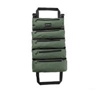 Sac à Outils, Sac de Rangement Enroulable for Outils Oxford Multicolore(Green)