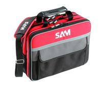 Sac à outils textile de 16 litres - rouge et gris SAM OUTILLAGE