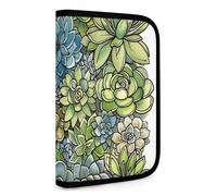 Sac à outils vert pour plantes grasses - Sacs de rangement pour hommes - Grand sac de rangement avec fermeture éclair - Sac à outils pliable pour femme, Style :, Taille unique, Moderne