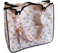 Sac à ouvrage Care & Create Bulles pour rangement tricot et pelotes(...) - Orange (Bulles)