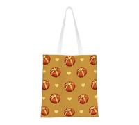 Sac à pain beurré. Toile légère, double poignée, sac fourre-tout élégant pour femme, parfait pour le shopping, le travail et le transport quotidien.