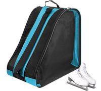 Sac à patins à glace - Sac à roulettes | Sac de rangement pour chaussures de patinage Oxford | Sac de patinage sur glace design à trois couches Sac de rangement pour chaussures