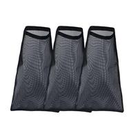 Sac à peluche à évent de sécheuse, sac de pelouse à sécheresse en plein air, Évent de conduit du sac de filtre à poussière, Ensemble de 3 séchoirs de collecte de poussière Piste de filtre à