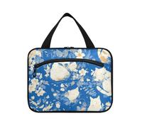 Sac à pharmacie mignon blanc à suspendre pour femme avec crochet, sac à médicaments étanche pour papa voyage envase para parfum de L