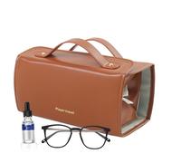 Sac à Pinceaux de Maquillage - Organisateur 4 en 1 Grand Portable Enroulable avec 4 Compartiments Détachables,Sac Maquillage Voyage | pour Femmes & Filles, Extérieur Hôtel Maison, Brosse Crayon Soins