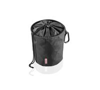 Leifheit Sac à pinces à linge – Pochon noir en tissu, mousqueton, jusqu'à 100 pinces