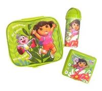 Sac à pique-nique Dora l'Exploratrice - En polyester - Vert - 23.5 x 20 x 8 cm