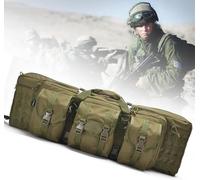 Sac à Pistolet à Double étui De Fusil, étui De Fusil Souple 37/42/47/55 Pouces pour Le Champ De Tir De Chasse, Le Transport D’Armes à Feu, Le Sac à Dos De Fusil, Green, 37in/95cm