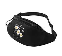 Sac À Poitrine Foi Espoir Amour Fleur Chien Réglable Sac À Dos De Randonnée Léger Fanny Pack Pour Promenade De Chien Balade Camping 14X35Cm