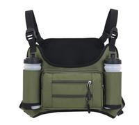 Sac À Poitrine - Pack De Coffre À Gilet Multi-poche, Poche De Poitrine Extérieure À Corps Croisé, Organisateur De Poitrine Tactique | Sac À Chargement Frontal De Grande Capacité, Transporteur D'engren