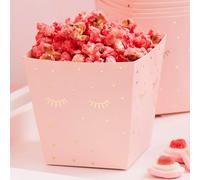Sac à pop-corn pour snacks Sac de fête GINGER RAY Set de boîtes à snacks 8 pièces. PAMPER PARTY