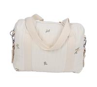 Sac à Poussette bébé, Baby Coudre Caddy Fourrette de Rangement de Pépinière avec Poches à Fermeture éclair pour les Mamans Voyagent Essentiels (Sac Olive)