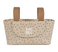 Sac À Poussette Coeurs Poppy Cannelle Cannelle, Écru TU