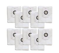 Sac À Poussière 10 Pièces, Compatible For 360, S8 Plus, Compatible For Tp Link, Compatible For Tapo,Rv30 Plus Rv10 Plus Rva200 Aspirateur Étanche