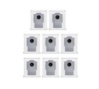 Sac à poussière 8 pièces, Compatible avec Roborock Qrevo Curv 2 Flow, accessoires for aspirateur Robot des pièces de rechange