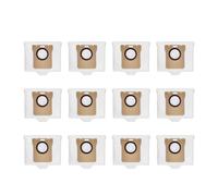 Sac à poussière, Accessoires for aspirateur Robot, Compatible for Xiaomi X20 Plus, Max, Pro /X10+ /S10+ /S20+, Compatible for Dreame L10s Ultra/L20 Ultra(12 Pcs Bags)
