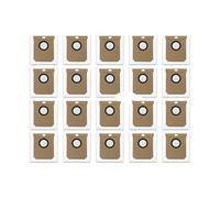 Sac À Poussière, Compatible Avec Conga, 7490 Ultimate / 8490 8090 Ultra 9090 AI, Compatible Avec Eufy, L50 L60 SES, Everybot Q5, Roidmi EVE CC, Collecte Rapide De La Poussière(20pcs)