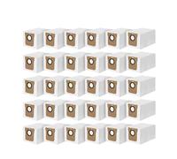 Sac À Poussière Compatible Avec Les Aspirateurs Robots Xiaomi X10 / X10+ / X20+ / X20 Pro / X20 Max / M30 / M30 Pro / M30S / M40 / B116 / C102CN. Collecte Rapide De La Poussière.(30pcs)