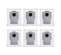 Sac à poussière, Compatible for Roborock Qrevo Curv 2 Flow, accessoire for aspirateur Robot Parties(6 pcs)