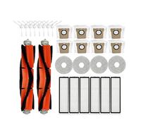 Sac À Poussière De Chiffon De Vadrouille De Filtre Hepa De Brosse De Rouleau, Compatible Avec XiaoMi Mijia Omni X10 +/compatible Avec Dreame S10 Pro/L10s Les Pièces D'aspirateur Ultra (Color : 28pcs