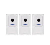 Sac à poussière de filtre HEPA de stérilisation de vadrouille de brosse latérale for Ecovacs Deebot X2 / X2 Omni / X2 Pro / DEX86 accessoires de pièces de rechange (Color : 3 Dust Bags)