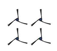 Sac à poussière de filtre HEPA de stérilisation de vadrouille de brosse latérale for Ecovacs Deebot X2 / X2 Omni / X2 Pro / DEX86 accessoires de pièces de rechange (Color : 4 Black Brush)