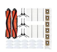 Sac À Poussière De Vadrouille De Filtre De Brosse Latérale Principale Compatible Avec Les Pièces Imou L11 /L11 Pro/Honiture Q6 Pro/Laresar L6 Pro/Airrobo T10 +/Arnagar S8 Pro(005)