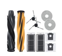 Sac à poussière en tissu de vadrouille de filtre de brosse latérale de rouleau principal, compatible avec Dreame X50 Ultra/L50 Pro Ultra/L40s Pro Ultra/Mova V50, pièces d'aspirateur(Set-10pcs)