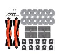 Sac À Poussière En Tissu De Vadrouille Filtre Brosse Latérale Principale, Compatible For Dreame X40 Ultra / L40, Compatible For MOVA P50 Pro, Accessoires Pièces Rechange