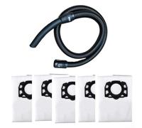 Sac à poussière et tuyau de rechange pour aspirateur Karcher NT20 30 WD1 WD2 WD3 WD4 WD5 WD6 Prend en charge une collecte à sec efficace et une élimination facile