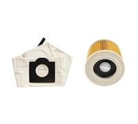 Sac à poussière filtrant for aspirateur adapté for aspirateur For KARCHER A2204 A2656 WD3200 WD3300 sac à poussière filtrant Louable (Color : B)