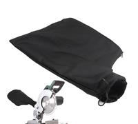 Sac à poussière portable pour scie à onglet | Petit sac léger en tissu noir | Atelier à domicile, travail du bois, coupe intérieure et extérieure, projets de bricolage