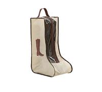 Sac à poussière pour bottes - Organiseur pour bottes hautes avec fermeture éclair et poignée - Organiseur de garde-robe, sac de protection, housses de chaussures pour la maison, blond, Voir