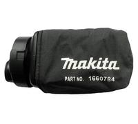 Sac à poussières en tissu (166078-4) complet avec adaptateur - Makita 135222-4