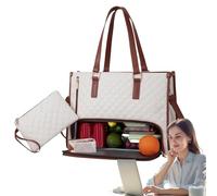 Sac à provisions 2 en 1 Sac à déjeuner Combo, Sac à déjeuner Combo, Sacs à Main Polyvalents, Grands Sacs de Travail avec Compartiment Isotherme Pour Magasins, Bureau