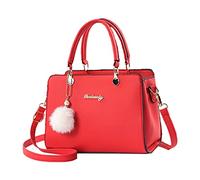 Sac à provisions pour femme, sacs à main à la mode, porte-monnaie pour femme, sac à bandoulière, sac en cuir pour femme, pantalon de sport court avec poches, rouge, taille unique