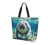 Sac à provisions unisexe Poker Tourna pliable réutilisable grand sac fourre-tout fourre-tout sac à main sac à main, Animal Atee, Taille unique