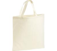Sac à provisions Westford Mill Bag For Life avec poignées courtes RW4855 (taille unique) (Nature)