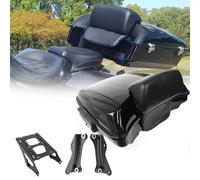 Sac À Queue De Rasoir avec Loquets Noirs, Coffre Supérieur, Boîtier Tour Pak, Dossier pour Road Glide Special FLTRXS 2015 16 17 18 19 2020 2021
