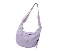 Sac à raviolis pour femme - Sac à bandoulière de grande capacité - Couleur unie - Messagers décontractés - Pour l'université - Pour tous les jours - Pour femme - Dumplings - Couleur unie - Bandoulière