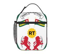 Sac À Repas Isotherme Aller Emblème National Fourre-Tout Pour Femmes Large Ouverture Sac Glacière Résistant À L'Eau Étanche Organisateur Repas Hommes Filles Pique-Nique Travail