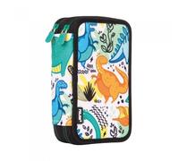 Sac à ressort double Milan Dinosaure 19,5 x 13 x 5 cm