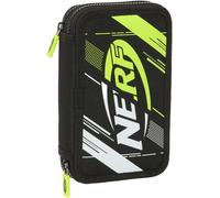 Sac à ressort double Nerf Get ready Noir 12.5 x 19.5 x 4 cm (28 pièces)