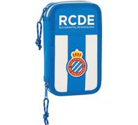 Sac à ressort double RCD Espanyol Bleu Blanc (28 pcs)