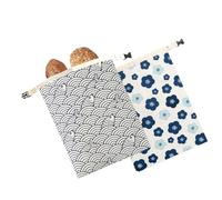 Sac à réutilisable de grande capacité lavable pour stockage des | Papier à pain fait maison en cire d'abeille pour les amoureux, les familles, les femmes