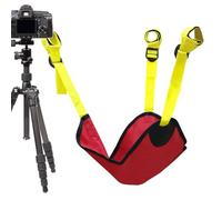 Sac à roche pour trépied - Boîte de rangement de poids de trépied en tissu Oxford | Sac de poids pour photographie lapse de temps avec sangle réglable pour parq, Rouge, Consulte la descripción, Voir