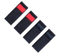Sac à rouleau de pêche - Housse de protection pour le voyage | 4 cravates - Sangle de protection à rouleau - Rangement en plein air - Outils de pêche étanches pour hommes, adultes, pêcheurs, M, Voir
