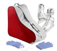 Sac à roulettes - Grand sac à dos réglable, fourre-tout à fermeture éclair pour patins, compartiment spacieux avec bretelles confortables, accessoire de sport pour chaussures, équipement de et be