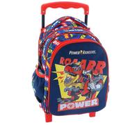 Sac à roulettes maternelle Power Rangers ROAARR 30 CM - Cartable